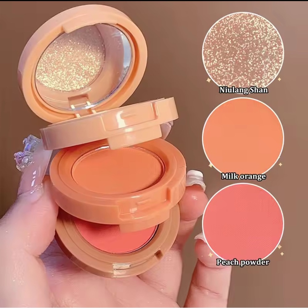 3in1 Blush & Highlighter Compact In Moonlight
Mermaid